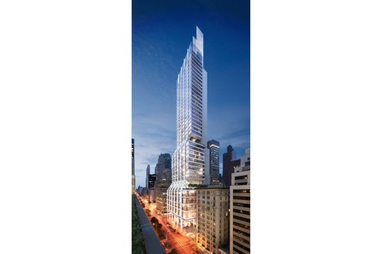 A rendering of the new 425 Park Street, as visualized by Foster + Partners.