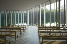 Interfaith Chapel at the University of North Florida in Jacksonville, Florida by Sweet Sparkman Architects.