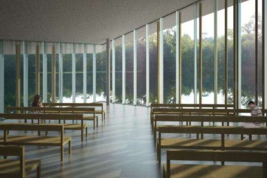 Interfaith Chapel at the University of North Florida in Jacksonville, Florida by Sweet Sparkman Architects.