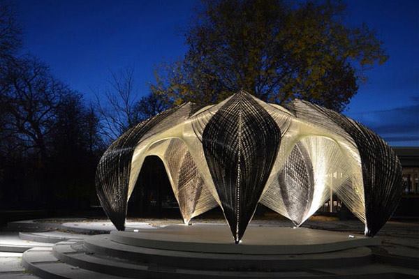 The ICD/ITKE Research Pavilion, 2012.