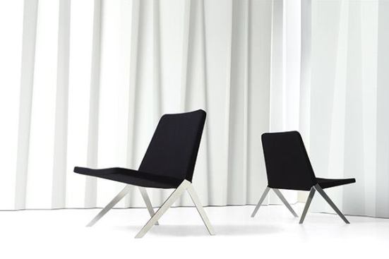 In shipbuilding, the keel is the boat’s backbone, essential to stability. Industrial designers Jeffrey Bernett and Nicholas Dodziuk created the Keel Lounge Chair for Teknion Studio to represent the shipbuilding industry’s emphasis on good construction. Created for contract and hospitality applications, the chair complements the company’s Spectrum Lounge Series and Fractals Seating Group. It features bright chrome supports and measure 30-1/2" tall by 28" wide and 27" deep. www.teknion.com