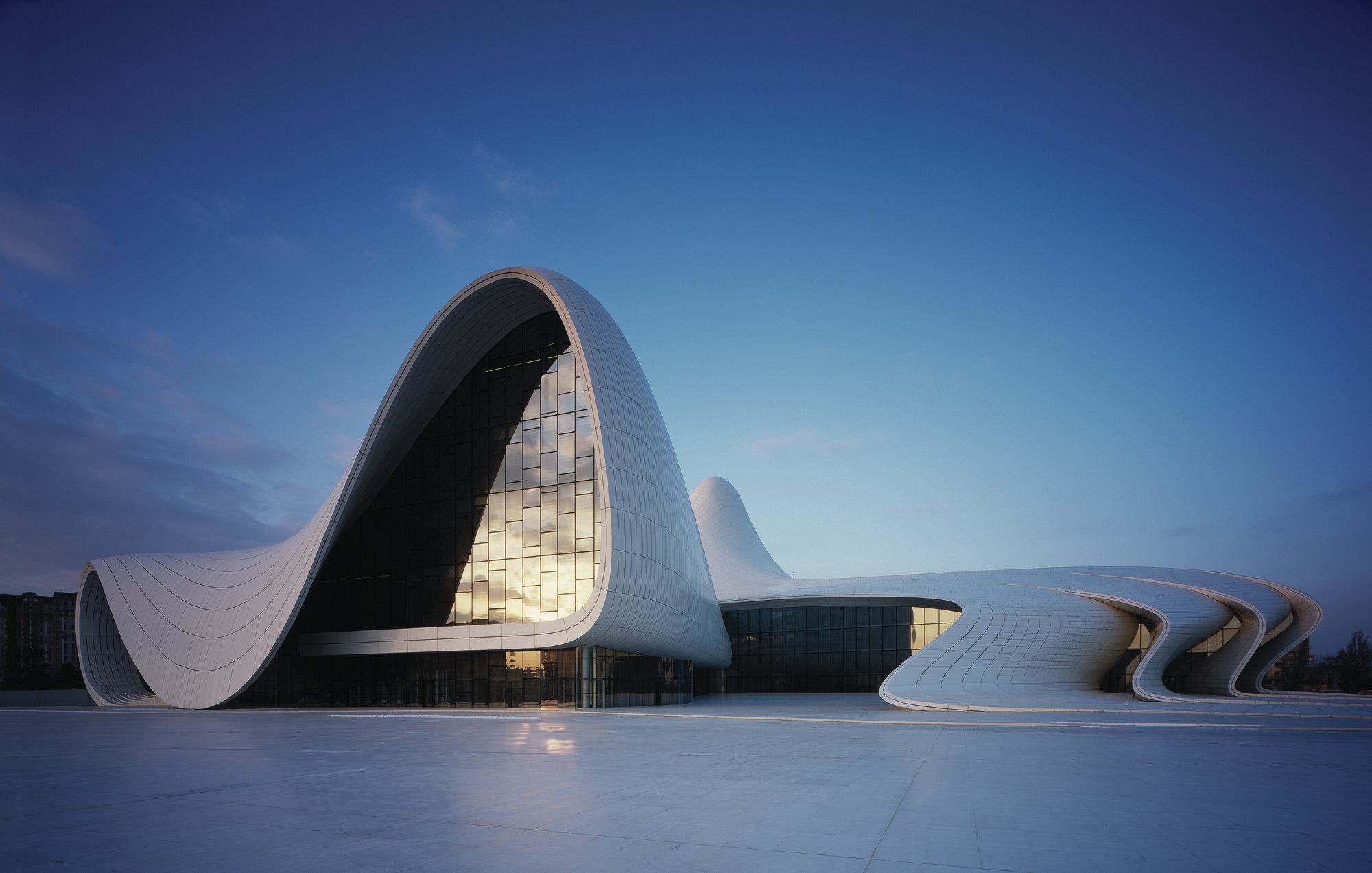 Heydar Aliyev Cultural Center, Designed by Zaha Hadid Architects