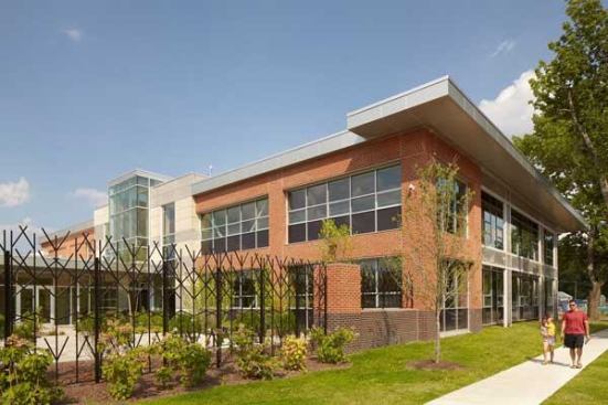 Walpole Public Library in Walpole, Massachusetts by LLB Architects.
