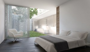 Triplex+flat+court+room+