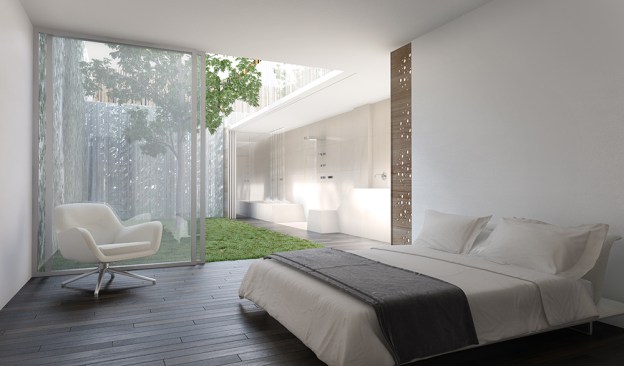 Triplex+flat+court+room+