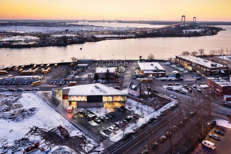 Zerega Avenue EMS, New York,  by SMH+U.