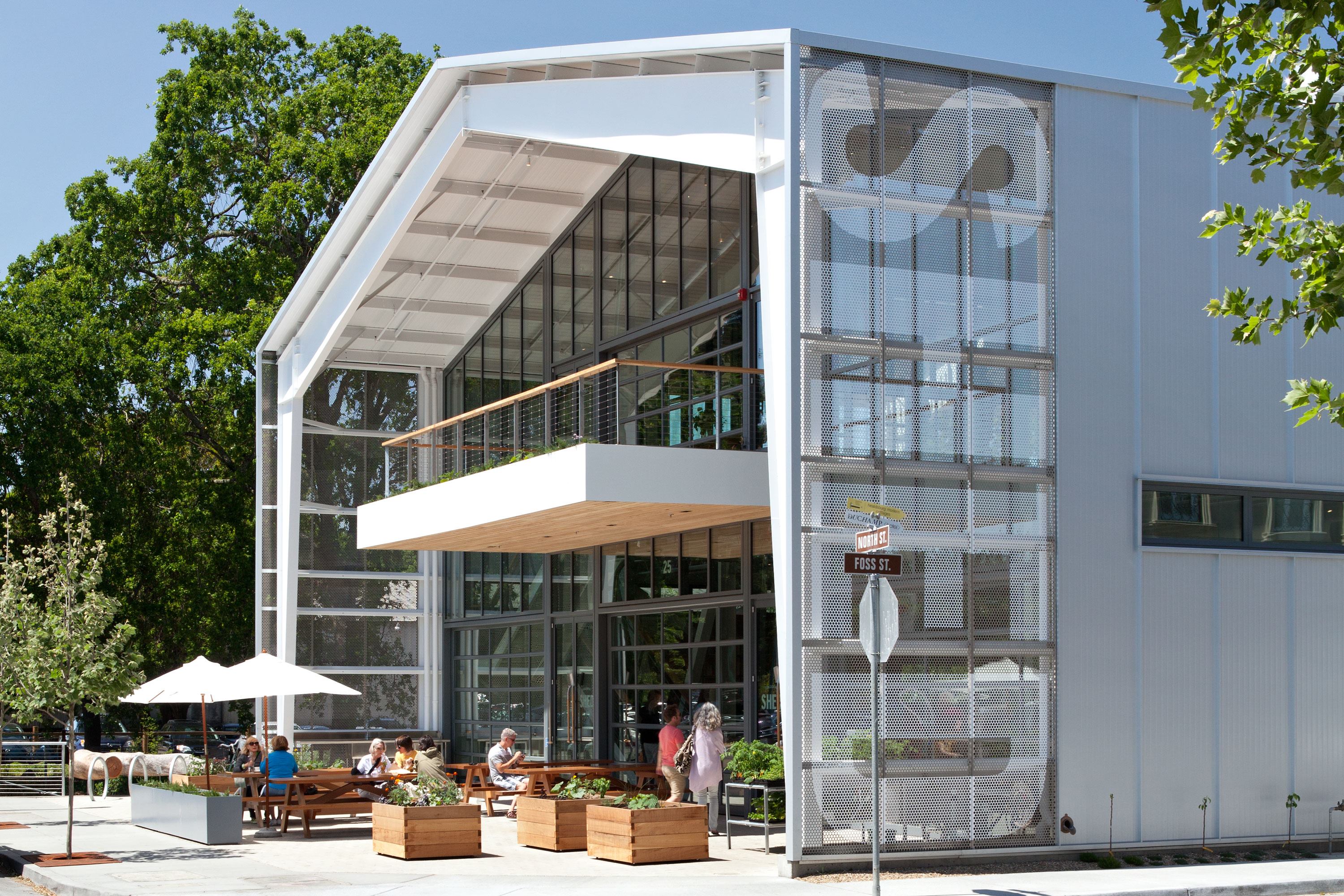 SHED Store and Café, Healdsburg, Calif., by Jensen Architects.
