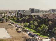 The view from the Portland Place Condominiums in downtown Phoenix.