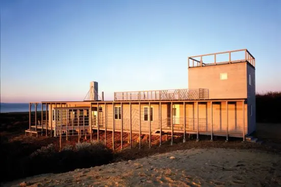 House at Martha's Vineyard, by Steven Holl, FAIA.