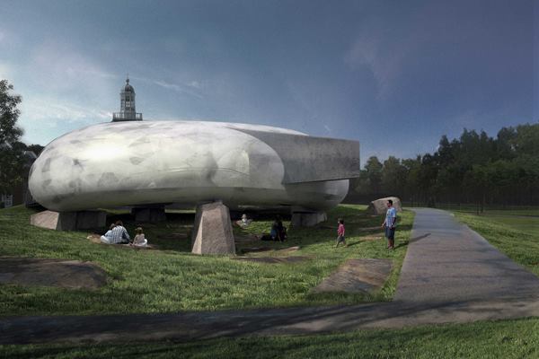 2014 Serpentine Gallery Pavilion - External indicative CGI