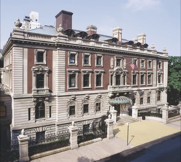 Mansion exterior.