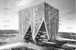 Car+and+Shell+-+Second+Place%2c+2014+eVolo+Skyscrapers+Competition