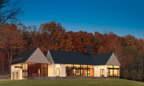 The
  seeming disjointedness of this residence serves a remarkable purpose.&nbsp; All three portions of the home serve a
  different objective, and are therefore unconnected. This layout gives one the
  opportunity to leave the past behind as they enter the next room. The
  intentionality behind the design of this home is truly extraordinary.