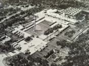 Ralph Rapson produced these drawings for the Lakewood Cemetery Mausoleum, which was honored with a P/A Award in 1968.