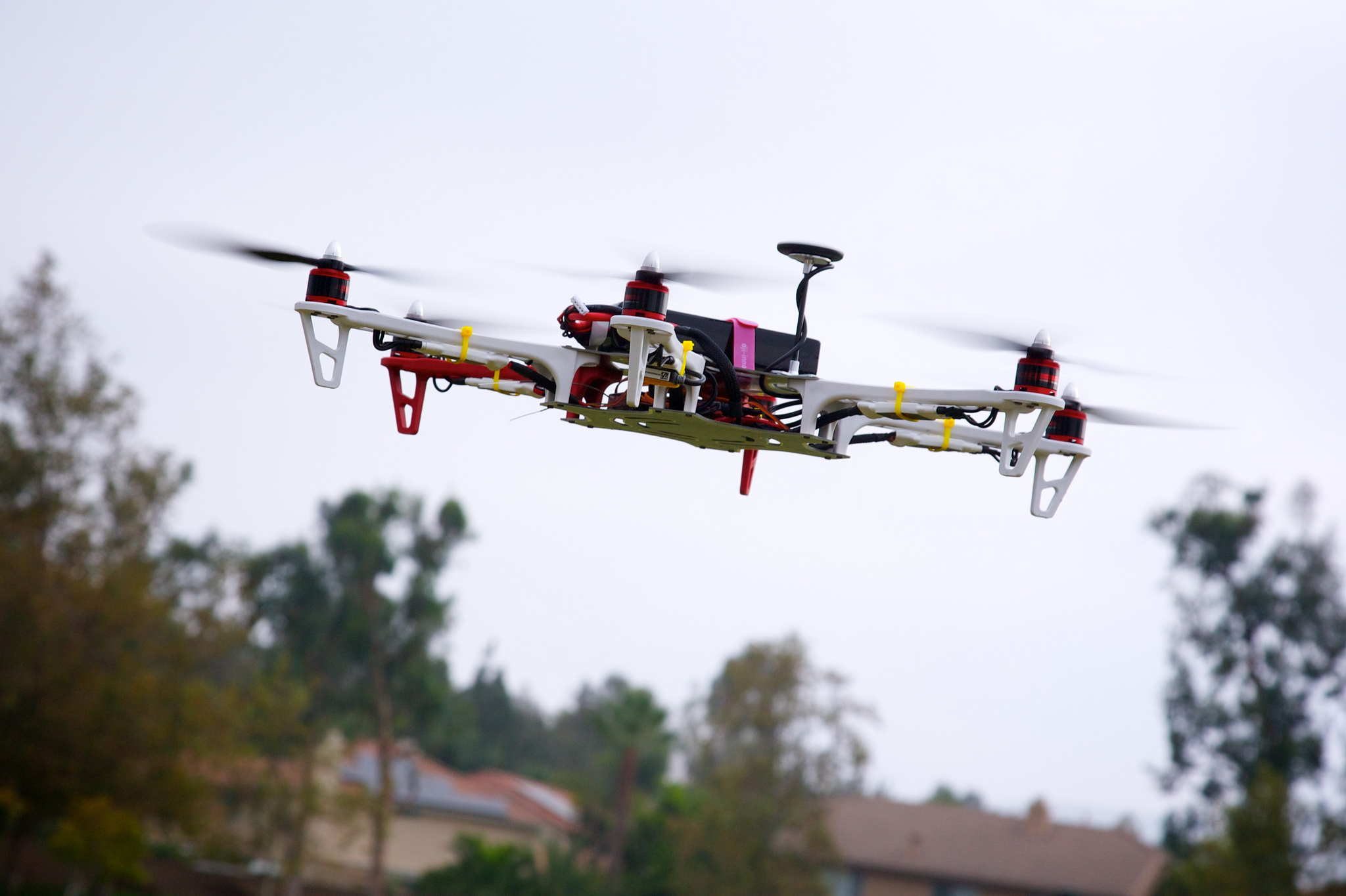 An obstacle course for drones.