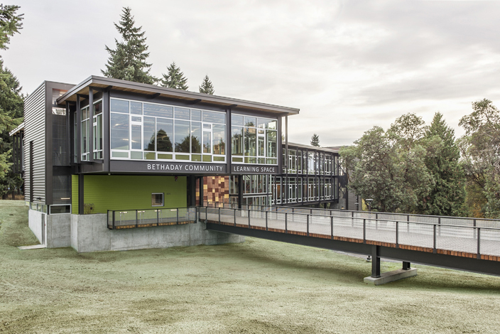 The Bethaday Community Learning Space - Technology Access Foundation in&nbsp;White Center, Washington,&nbsp;designed by the&nbsp;Miller Hull&nbsp;Partnership. Public Architecture consulted on the project.