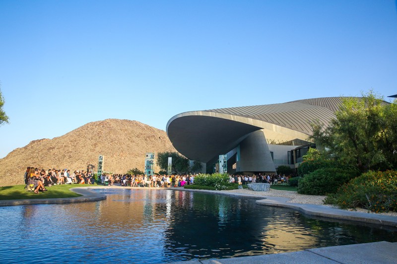 Louis Vuitton hosted a fashion show&nbsp;at the Bob and Dolores Hope Estate in Palm Springs, Calif., on Wednesday. Architect&nbsp;John Lautner designed the house, currently on the market for $25 million. [Los Angeles Times]