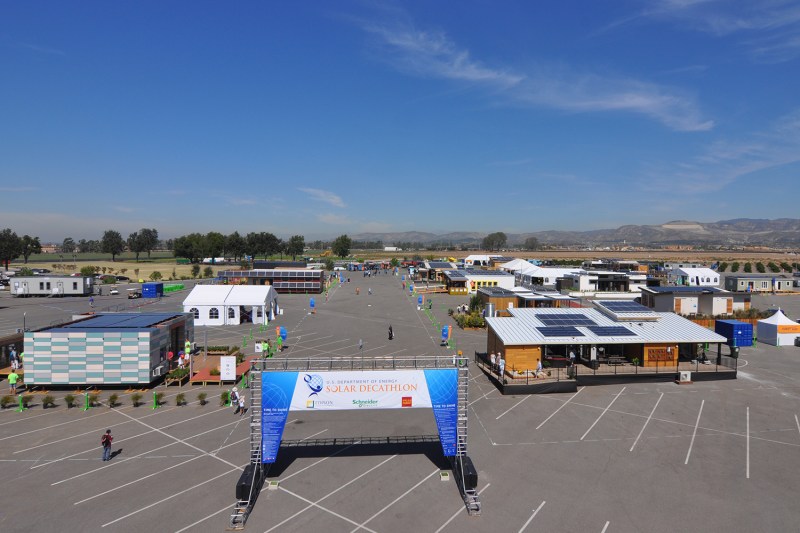 The 2015 U.S Department of Energy Solar Decathlon opened on October 8 at the Orange County Great Park in Irvine, Calif.&nbsp;