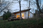 GriD Highland House_southwest elevation dusk
