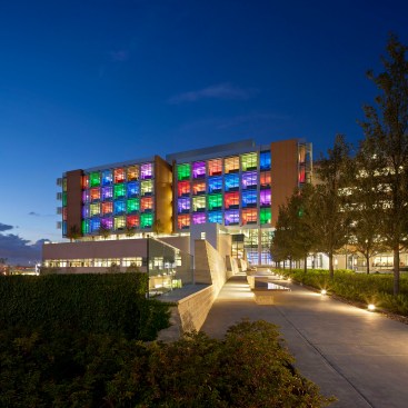 Main Exterior View at Night