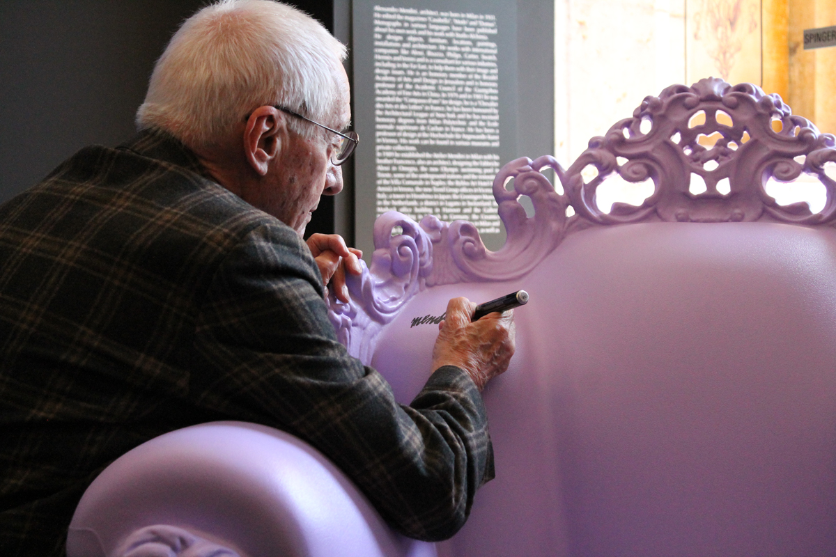 One of a Kind Magis Proust Armchair in Lilac