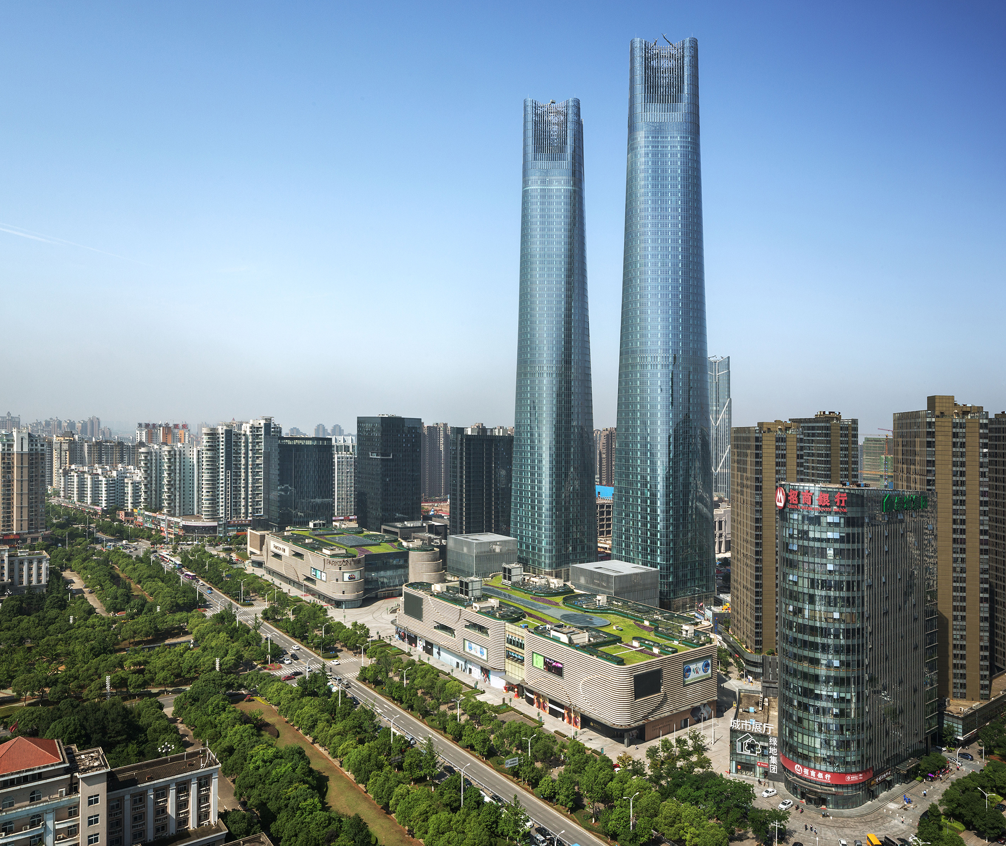 Jiangxi Nanchang Greenland Central Plaza, Parcel A - Architect