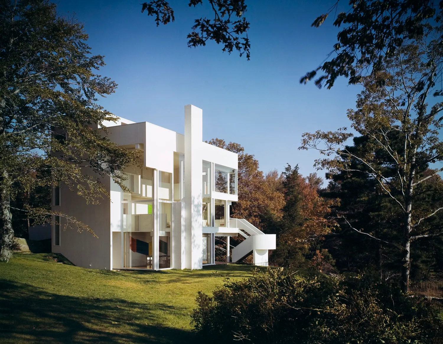 建物 Richard Meier Smith House AD Classics: Smith House / Richard Meier & Partners | ArchDaily