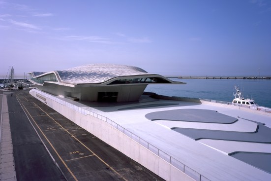 Salerno Maritime Terminal, by Zaha Hadid Architects