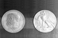 AIA Gold Medal on $25 palladium coin