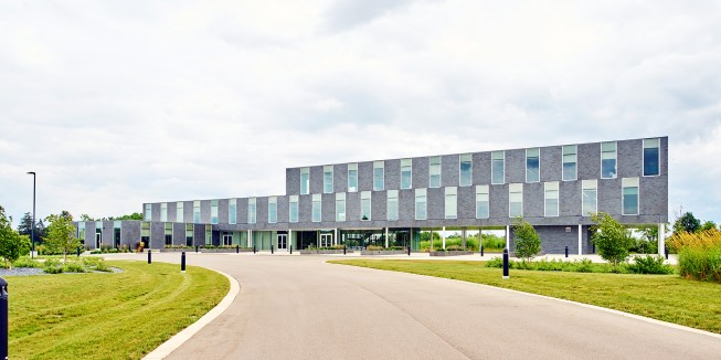 Exterior approach. 