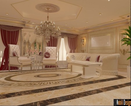 Proiect portofoliu design interior living realizat in stil clasic de lux. Informatii proiecte design interior Cluj .