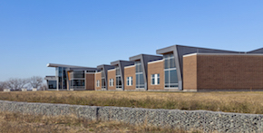 The Minnesota National Guard’s new 64,000-square-foot, $17 million Arden Hills Army Training Site (AHATS) readiness center earned LEED® Silver certification.