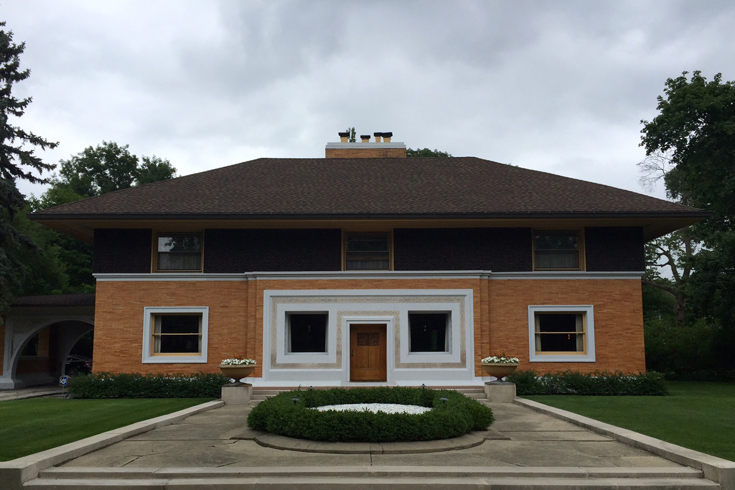 Winslow House, River Forest, Ill., by Frank Lloyd Wright