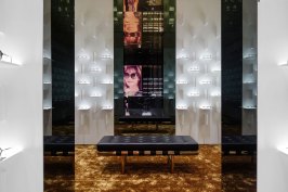 Product presentation is the focus at the Bolon Flagship store in Shanghai.