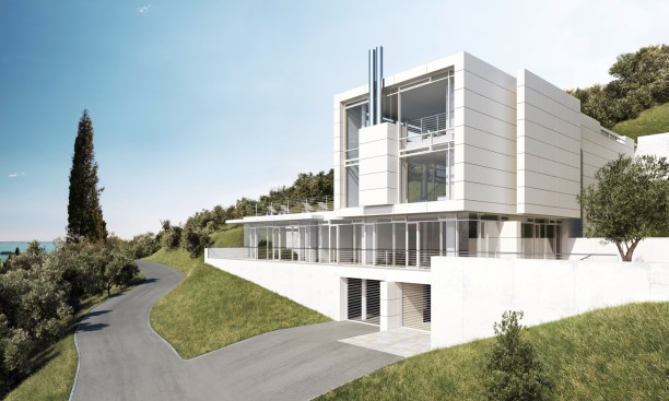 Gardone Residence, Gardone Riviera, Italy, by Richard Meier & Partners