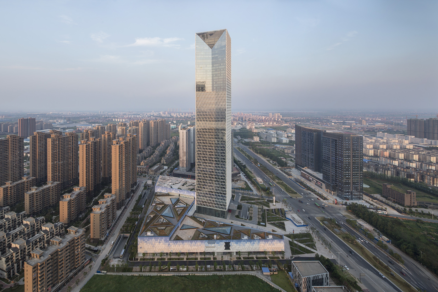 Jiangxi Nanchang Greenland Zifeng Tower - Architect Magazine