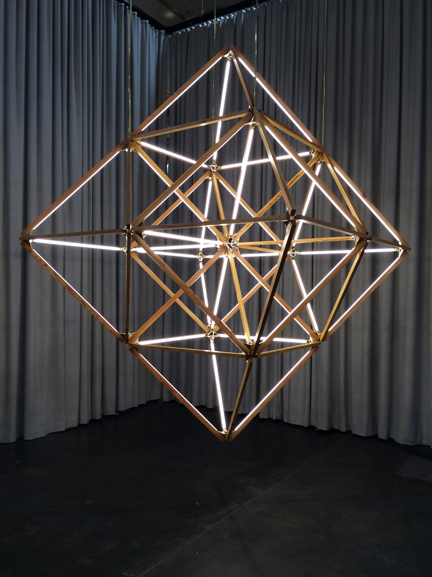 The X Diamond 3/60 on display at ICFF in New York.