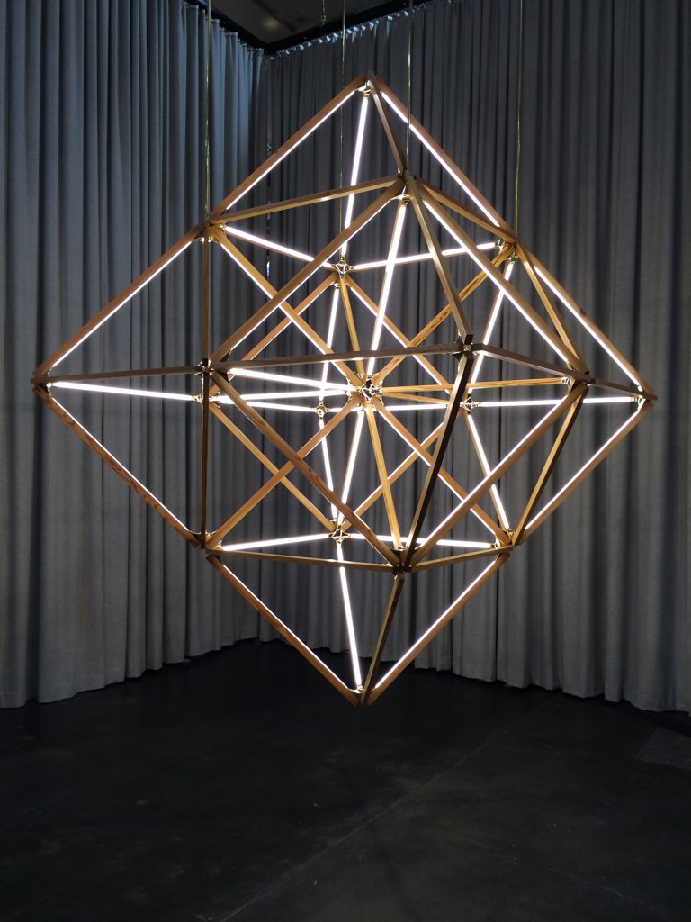 The X Diamond 3/60 on display at ICFF in New York.