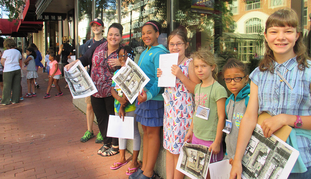Past participants in AIA DC's Design Like a Girl mentorship program.