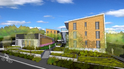Shipping Container Development for Veterans Breaks Ground