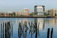Spaulding Rehabilitation Hospital in the Charleston neighborhood of Boston, designed by Perkins+Will