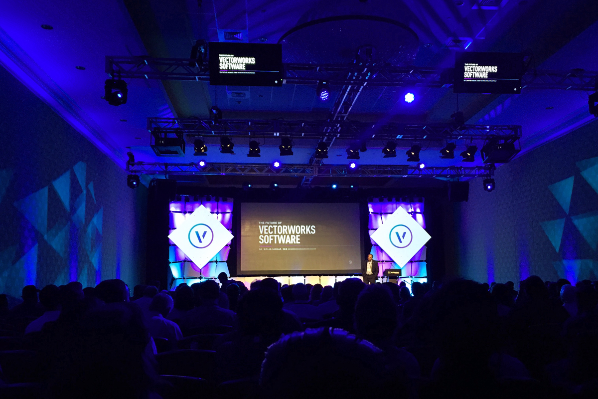2017 Vectorworks Design Summit keynote in Baltimore.