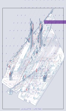 Parc De La Villette / Life 2 Axonometric View