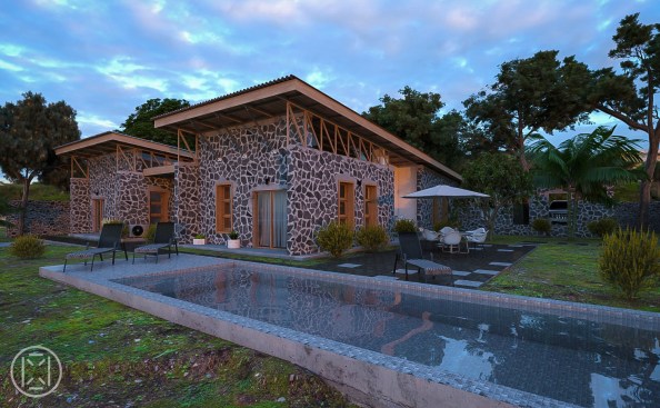 Pool area