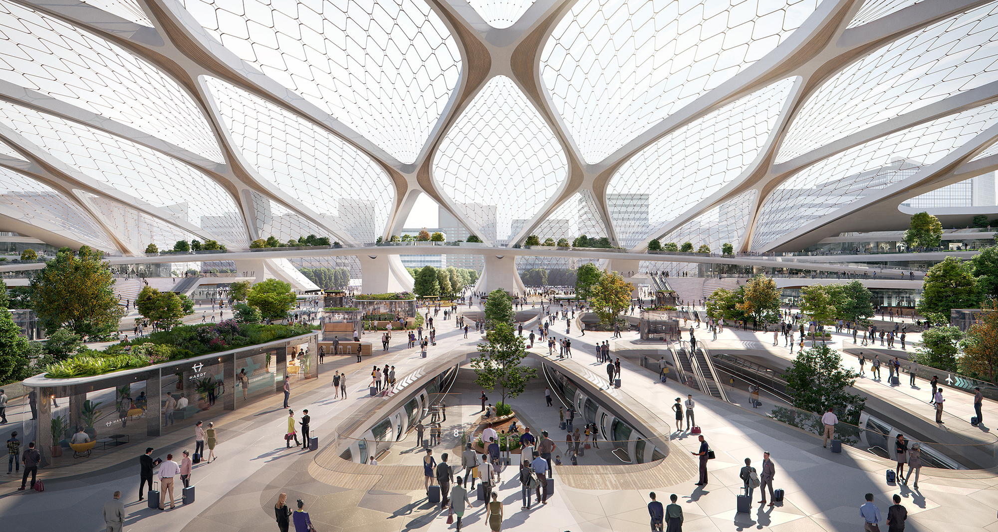 UNStudio Reveals Vision for European Hyperloop Hubs