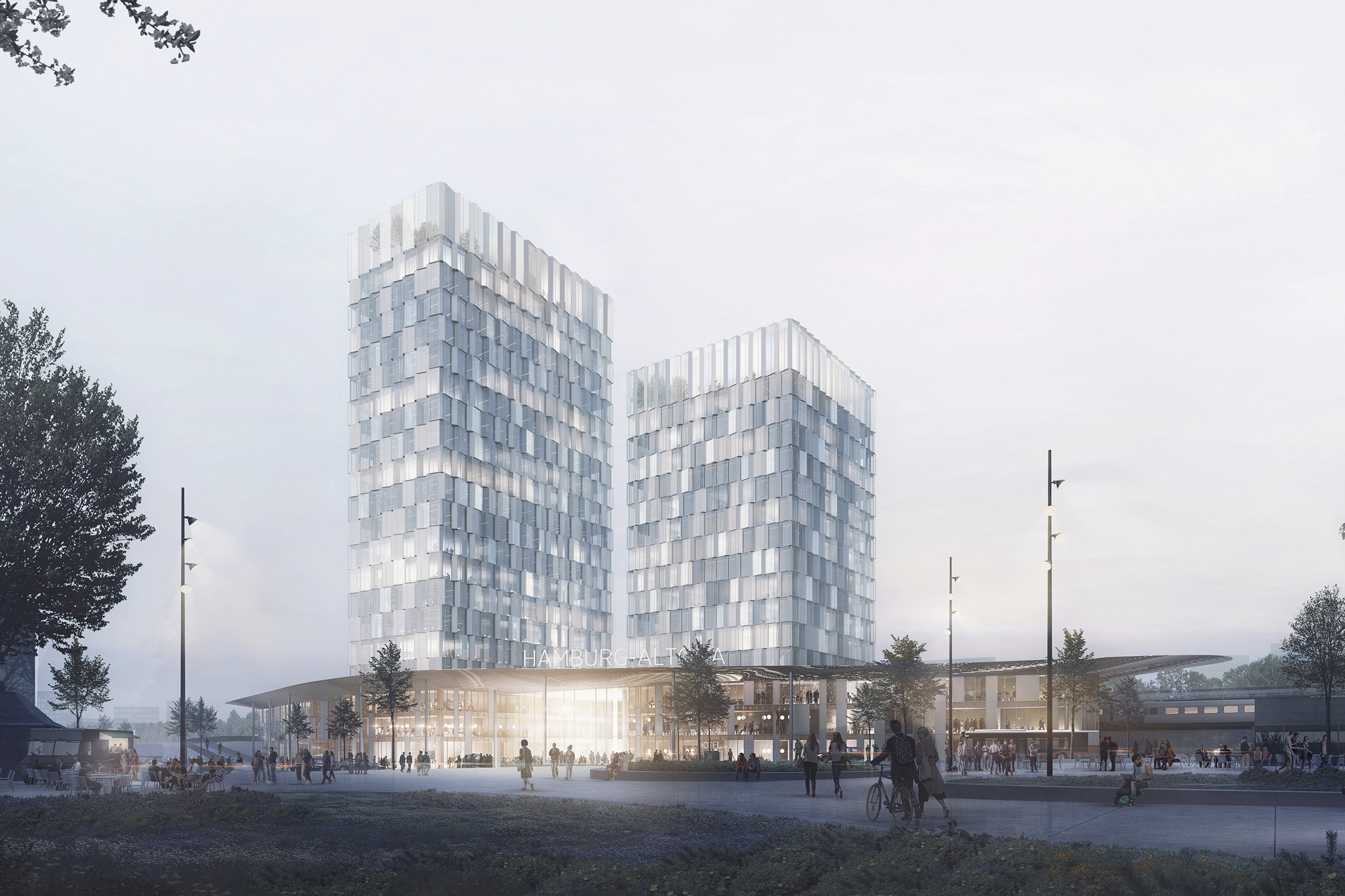 Train Station Hamburg Altona - Architect Magazine