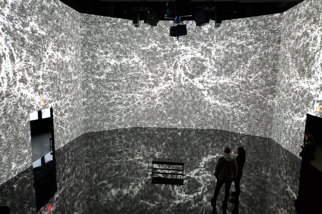 "Multiverse" at Fuse's "Everything in Existence" exhibition at Artechouse.