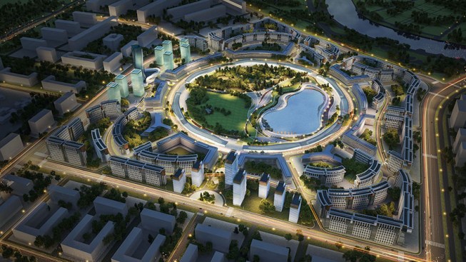 Overal development render