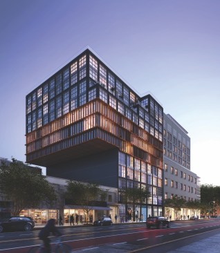 Eleven Hancock rear elevation