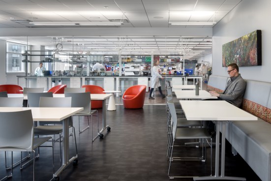 Break Room and Lab